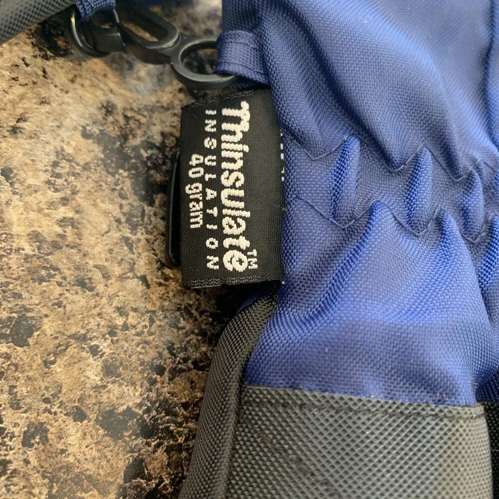 Marvel‎ Thinsulate Blue Spiderman Gloves Boys Size M